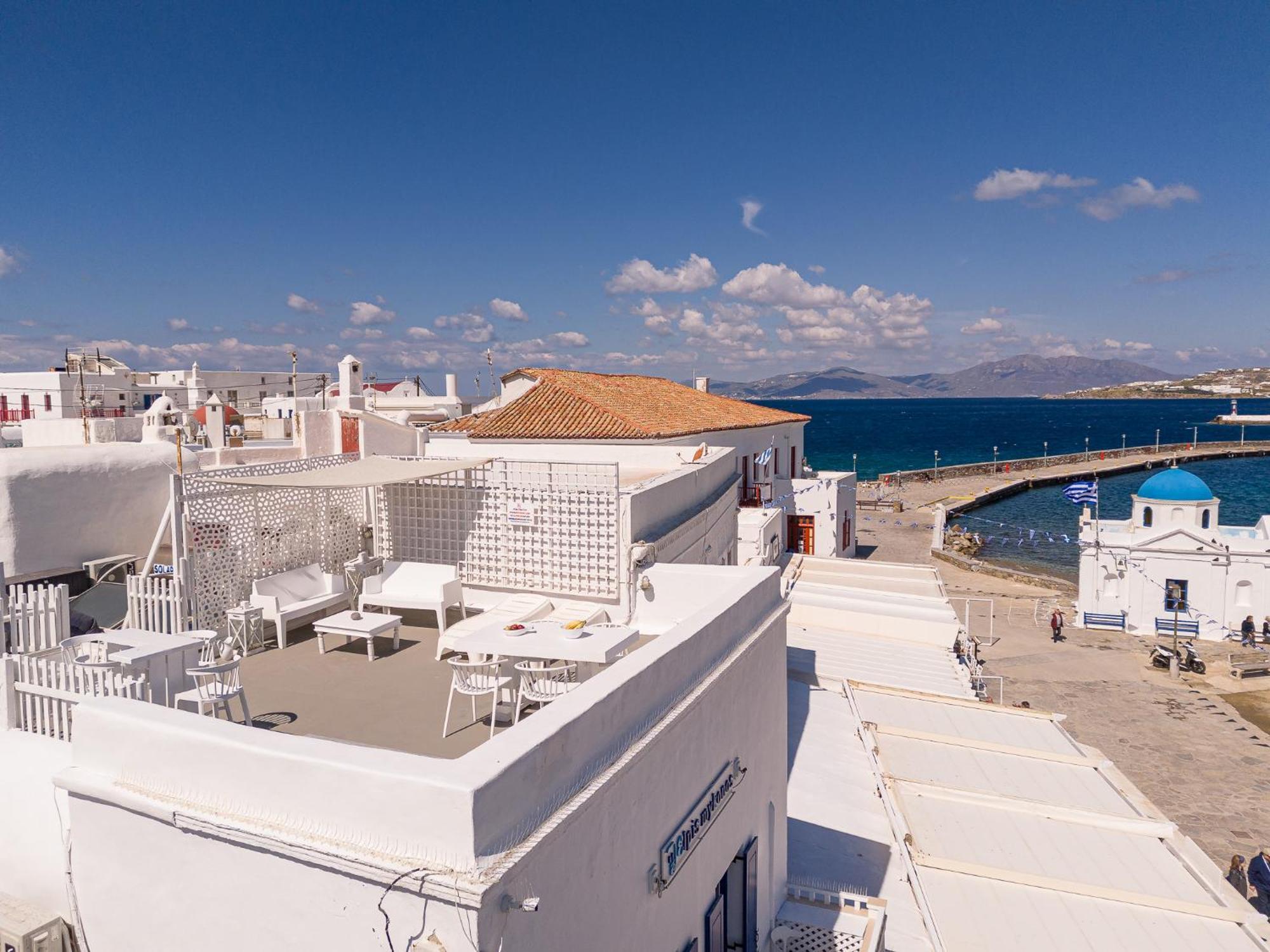 Elpis Mykonos Apartments - Mykonos Town Delos Port Exterior foto